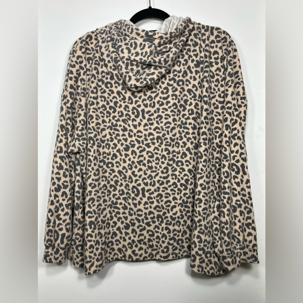 C&C California Animal Print Hoodie 3X NWT - Picture 2 of 4